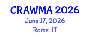 Circular Raw Materials and Recycling for Sustainability (CRAWMA) June 17, 2026 - Rome, Italy