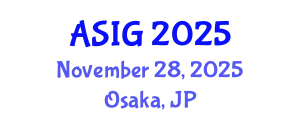 Asia Symposium on Image and Graphics (ASIG) November 28, 2025 - Osaka, Japan