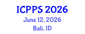 International Conference on Pharmacy and Pharmaceutical Science (ICPPS) June 12, 2026 - Bali, Indonesia