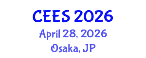 International Conference on Clean Energy and Electrical Systems (CEES) April 28, 2026 - Osaka, Japan