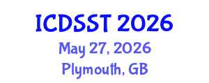 International Conference on Decision Support System Technology (ICDSST) May 27, 2026 - Plymouth, United Kingdom