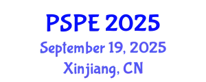 International Conference on Power System and Power Engineering (PSPE) September 19, 2025 - Xinjiang, China