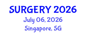 International Conference on Advances in Surgery and Anesthesia (SURGERY) July 06, 2026 - Singapore, Singapore