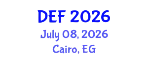 International Congress of Skeletal Deformities Correction of the Egyptian Orthopedic Association (DEF) July 08, 2026 - Cairo, Egypt