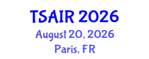 Tech Summit on Artificial Intelligence & Robotics (TSAIR) August 20, 2026 - Paris, France
