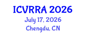 Int'l Conference on Virtual Reality Research and Applications July 17, 2026 - Chengdu, China