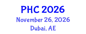 International Conference on Primary Health Care (PHC) November 26, 2026 - Dubai, United Arab Emirates
