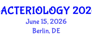 International Conference on Bacteriology & Infectious Diseases (BACTERIOLOGY) June 15, 2026 - Berlin, Germany