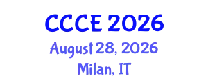 International Conference on Computer and Communication Engineering (CCCE) August 28, 2026 - Milan, Italy