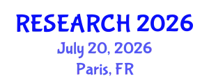 Global Research Conference on Graphene and 2D Materials (RESEARCH) July 20, 2026 - Paris, France