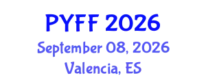 International Conference on Physiology of Yeasts and Filamentous Fungi (PYFF) September 08, 2026 - Valencia, Spain