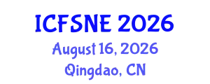 International Conference on Food Science and Nutrition Engineering (ICFSNE) August 16, 2026 - Qingdao, China