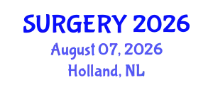 World Congress on Surgery and Anesthesia (SURGERY) August 07, 2026 - Holland, Netherlands