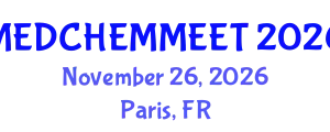 International Conference and Expo on Medicinal Chemistry and Drug Delivery (MEDCHEMMEET) November 26, 2026 - Paris, France