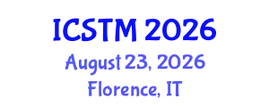 International Conference on Sustainable Tourism Management (ICSTM) August 23, 2026 - Florence, Italy