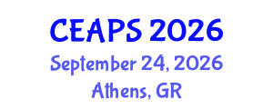 Congress of the European Academy of Paediatric Societies September 24, 2026 - Athens, Greece
