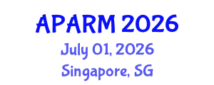 Asia-Pacific International Conference on Advanced Reliability and Maintenance Modeling (APARM) July 01, 2026 - Singapore, Singapore