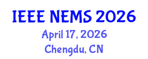 International Conference on Nano/Micro Engineered & Molecular Systems (IEEE NEMS) April 17, 2026 - Chengdu, China