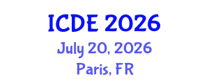 International Conference on Diabetes and Endocrinology (ICDE) July 20, 2026 - Paris, France