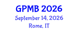 Global Conference on Plant Science and Molecular Biology (GPMB) September 14, 2026 - Rome, Italy