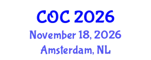 Cancer Conference (COC) November 18, 2026 - Amsterdam, Netherlands