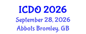 International Conference on Dentistry and Oral Health (ICDO) September 28, 2026 - Abbots Bromley, United Kingdom