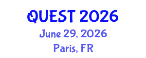 International Conference on Quantum Engineered Sensing & Information Technology (QUEST) June 29, 2026 - Paris, France