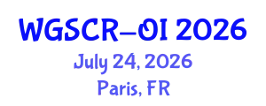 Global Summit on Cancer Research, Oncology & Immunotherapy (WGSCR-OI) July 24, 2026 - Paris, France