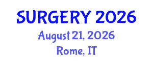 International Conference on Advanced Surgical Techniques & Anesthetic Care (SURGERY) August 21, 2026 - Rome, Italy