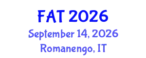 Euro-Global Conference on Food Science and Technology (FAT) September 14, 2026 - Romanengo, Italy