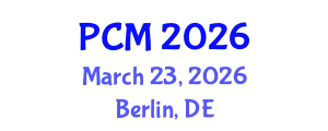 Pharma Contract Manufacturing (PCM) March 23, 2026 - Berlin, Germany