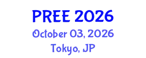 International Conference on Power and Renewable Energy Engineering (PREE) October 03, 2026 - Tokyo, Japan