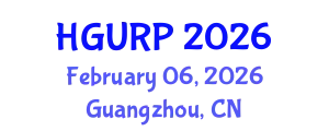 International Conference on Human Geography and Urban-Rural Planning (HGURP) February 06, 2026 - Guangzhou, China