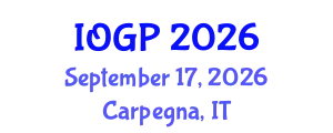 International Conference on Oil, Gas and Petroleum Engineering (IOGP) September 17, 2026 - Carpegna, Italy