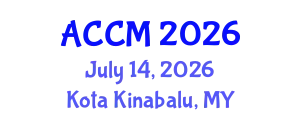 Asian-Australasian Conference on Composite Materials (ACCM) July 14, 2026 - Kota Kinabalu, Malaysia