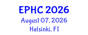 European Public Health Conference (EPHC) August 07, 2026 - Helsinki, Finland