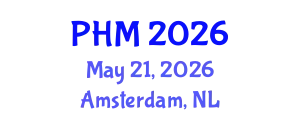 Global Summit on  Public Health and Epidemiology (PHM) May 21, 2026 - Amsterdam, Netherlands