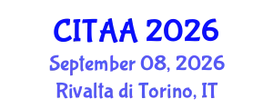 Cities’ Identity Through Architecture and Arts (CITAA) September 08, 2026 - Rivalta di Torino, Italy
