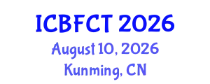 Int'l Conference on Battery and Fuel Cell Technologies August 10, 2026 - Kunming, China