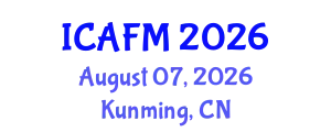 Int'l Conference on Advanced Functional Materials August 07, 2026 - Kunming, China