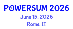 International Experts Summit on Power and Energy Engineering (POWERSUM) June 15, 2026 - Rome, Italy