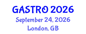 International Conference on Gastroenterology (GASTRO) September 24, 2026 - London, United Kingdom