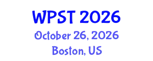 World Pharmaceutical Sciences and Translational Congress (WPST) October 26, 2026 - Boston, United States