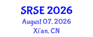 International Conference on System Reliability and Safety Engineering (SRSE) August 07, 2026 - Xi'an, China
