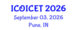 International Conference on Innovations in Computing and Emerging Technologies (ICOICET) September 03, 2026 - Pune, India