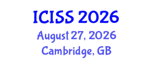 International Conference on Information Science and Systems (ICISS) August 27, 2026 - Cambridge, United Kingdom