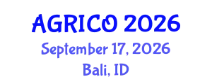 International Conference on Agriculture (AGRICO) September 17, 2026 - Bali, Indonesia