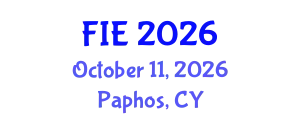 IEEE Frontiers in Education Conference (FIE) October 11, 2026 - Paphos, Cyprus