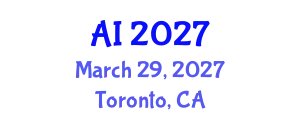 Artificial Intelligence and the Law (AI) March 29, 2027 - Toronto, Canada