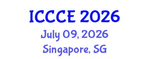 International Conference on Catalysis and Chemical Engineering July 09, 2026 - Singapore, Singapore